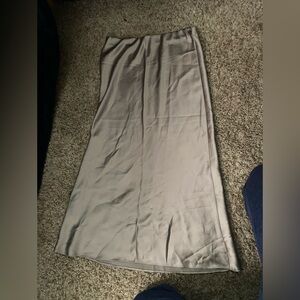 Zara Women's Tan Maxi Skirt